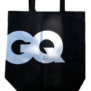GQ Logo Canvas Tote Bag